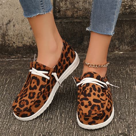 leopard print flats loafers.